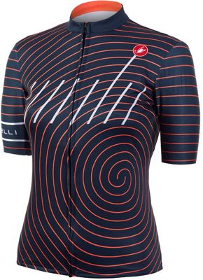 Castelli Women's Ventata Jersey (Limited Edition) - Infinity Blue-Pink, Infinity Blue-Pink